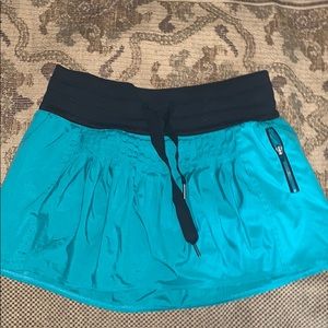Lululemon blue skort